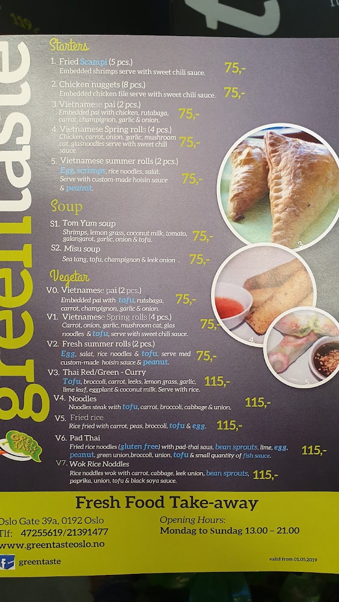 Menu Green Taste Take-Away-9